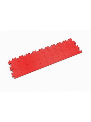 Profilor Auffahrt - Kante Rosso red Flitter/Noppe passend zu Profilor PVC Klick-Fliesen Industrie, Light, Eco