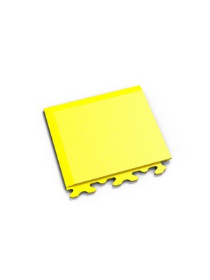 Profilor Ecke Yellow , verdeckt Invisible Variante A oben links, passend zu Profilor PVC Klick-Fliesen Invisible