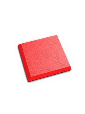 Profilor Ecke Rosso red , verdeckt Invisible Variante C unten links, passend zu Profilor PVC Klick-Fliesen Invisible