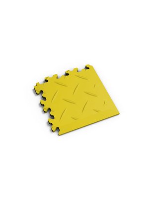 Profilor Ecke Yellow Diamant/Riffelblech passend zu Profilor PVC Klick-Fliesen Industrie, Light, Eco