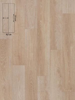 Muster: m-wew11632-2 Forbo Eternal PVC Bahnen light oak