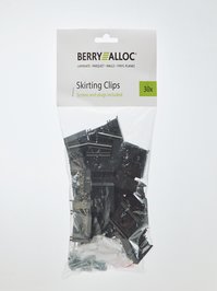 BerryAlloc Spirit/Zenn Montageclips - f�r Sockelleisten...