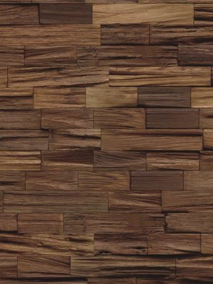 HWZ INDO AXEWOOD Coffee Edelholz Wandverkleidung wIOBCL03CO