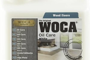 Woca Pflegeöl weiß nur in Verbindung mit...