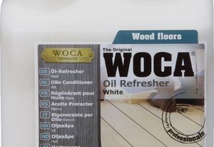 Woca lrefresher wei nur in Verbindung mit Bodenbelag-Bestellung regelmige Pflege (ins Wischwasser) fr wei uv-gelte Bden