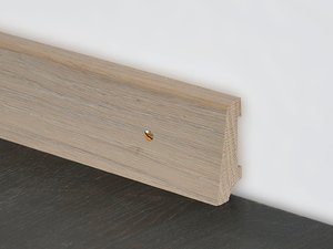 terHürne Sockelleisten Eiche massiv, Dekor farblich...