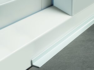 terHürne Profile/Schienen edelstahl Wandabschlussprofil...