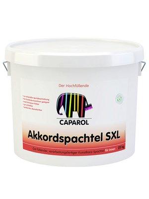 wCap3031326 Caparol Spachteln Akkordspachtel SXL (Eimer) naturwei