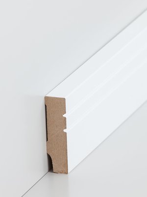 wsbs721.1558 Südbrock Sockelleisten MDF Weiß Fussleiste,...