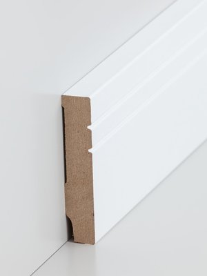 wsbs721.1580 Südbrock Sockelleisten MDF Weiß Fussleiste,...