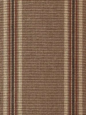 wMel390-12-k mellau Teppichl�ufer Sisal Boucle Streif mit...