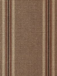 wMel390-12-k mellau Teppichl�ufer Sisal Boucle Streif mit...