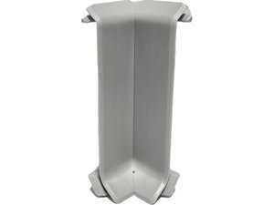 wKSL60-5100763-IE-Silbergrau(1229) Doellken  Innenecke f�r Kernsockelleisten 60mm