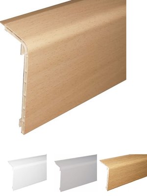 1-wHVL-RV D�llken Rohrabdeckleiste, Heizrohrverkleidungsleiste HVL in verschiedenen Dekoren/ Farben 2000 x110 x45 mm 