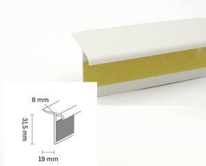  WRL10-20 Doellken Renovierungssockelleiste Abdeckleiste 
