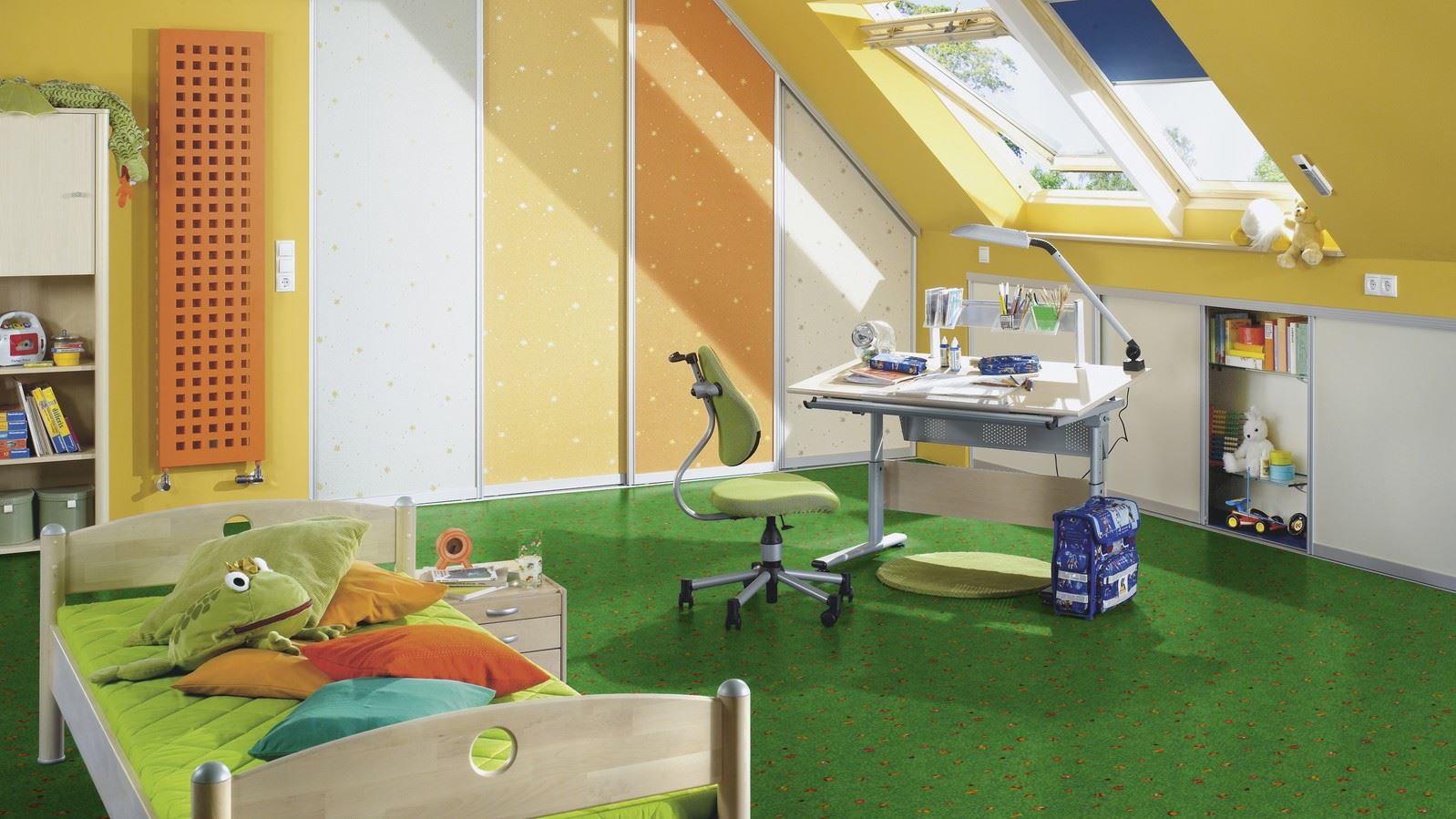 Bodenbelag Kinderzimmer Bioboden Wineo Purline Artist Happy Jungle