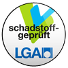 LGA Siegel auf Schadstoffe gepr�fter Bodenbelag