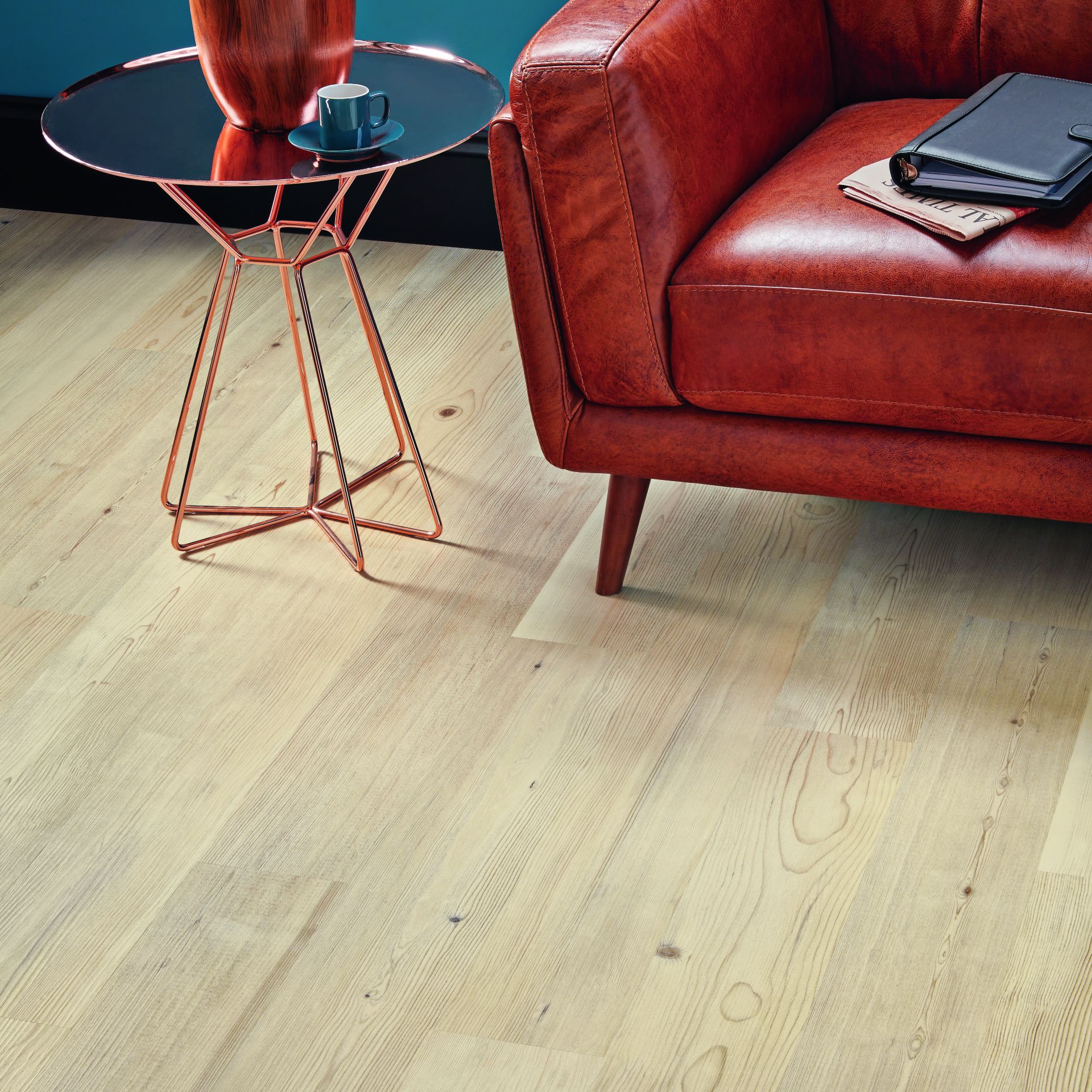 Designflooring Rubens Vinyl Designbelag Washed Scandi Pine Vinylboden zum Verkleben wkp132