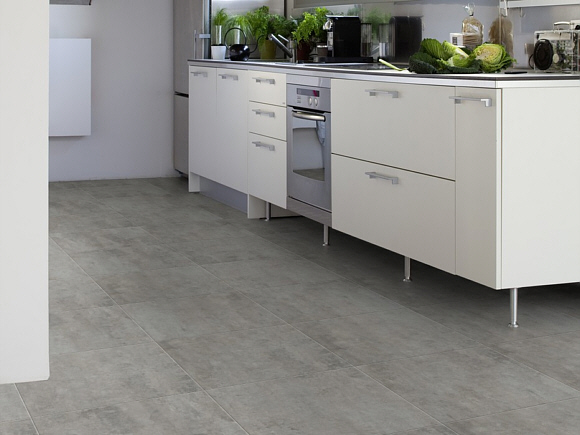 Gerflor Artline Vinyl-Designbelag ist der Ideale Bodenbelag fr Bad und Kche